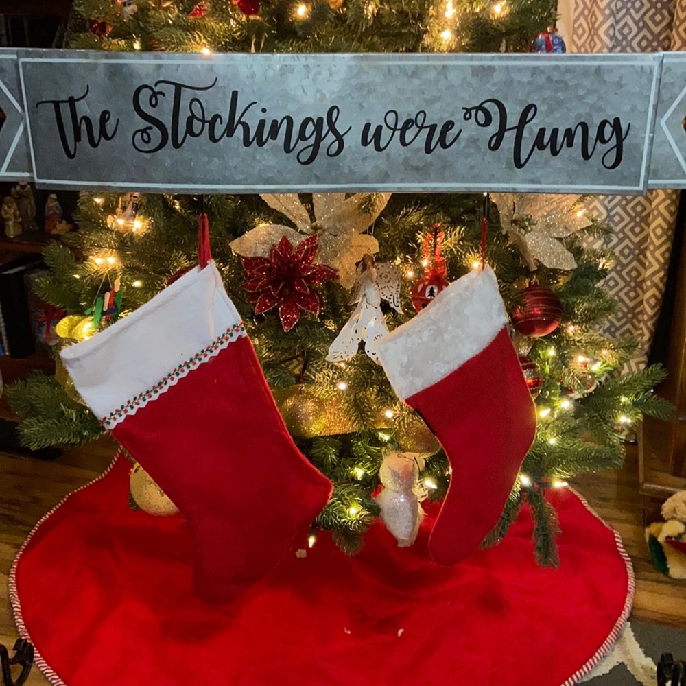 Stocking holder